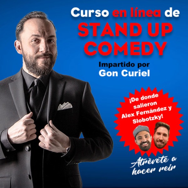 Curso en línea de Stand Up Comedy impartido por Gon Curiel